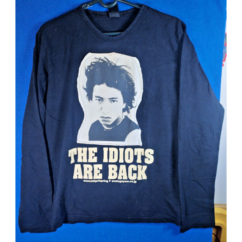 Vintage The Idiots Band T-Shirt Yoshiaki Japanese Punk Rock G Men's Size Large
